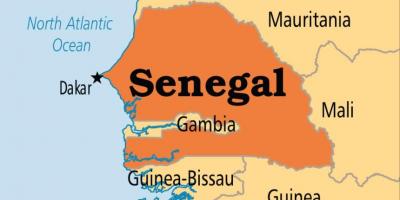 Карта На Дакар, Сенегал